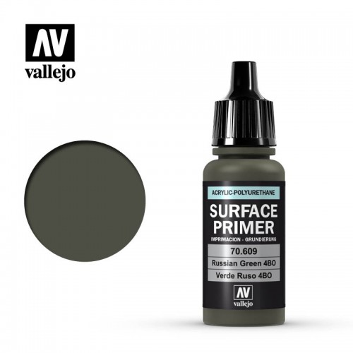 SURFACE PRIMER: VERDE RUSO 4BO (17 ml) - Acrylicos Vallejo 70609