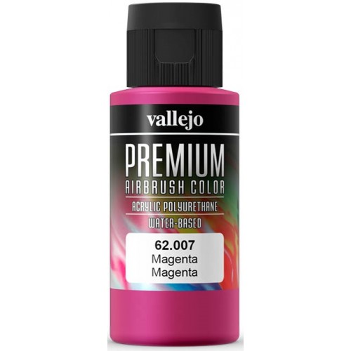 PINTURA LEXAN PREMIUN RC: MAGENTA (60 ml) - Acrylicos Vallejo 62007