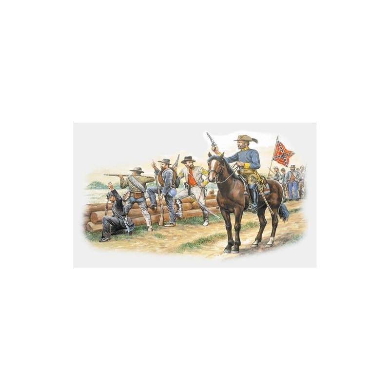 INFANTERIA CONFEDERADA G. CIVIL AMERICAN (51 figuras) 1/72 INFANTERIA CONFEDERADA G. CIVIL AMERICAN (51 figuras) 1/72