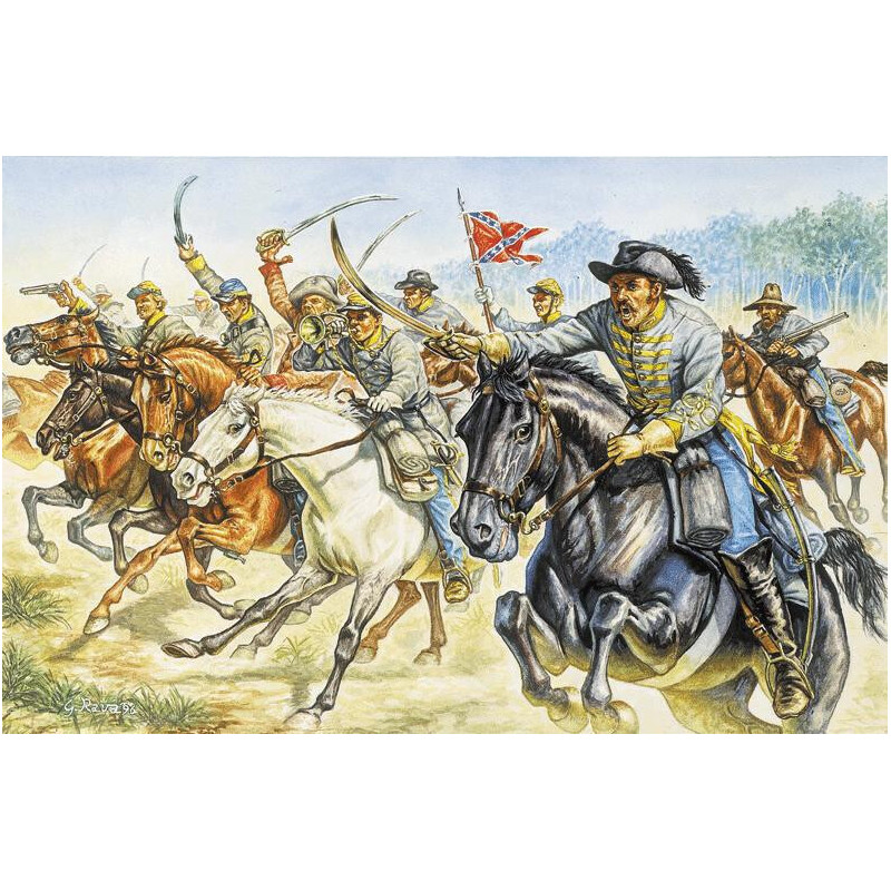 CABALLERIA CONFEDERADA G. CIVIL AMERICAN CABALLERIA CONFEDERADA G. CIVIL AMERICAN