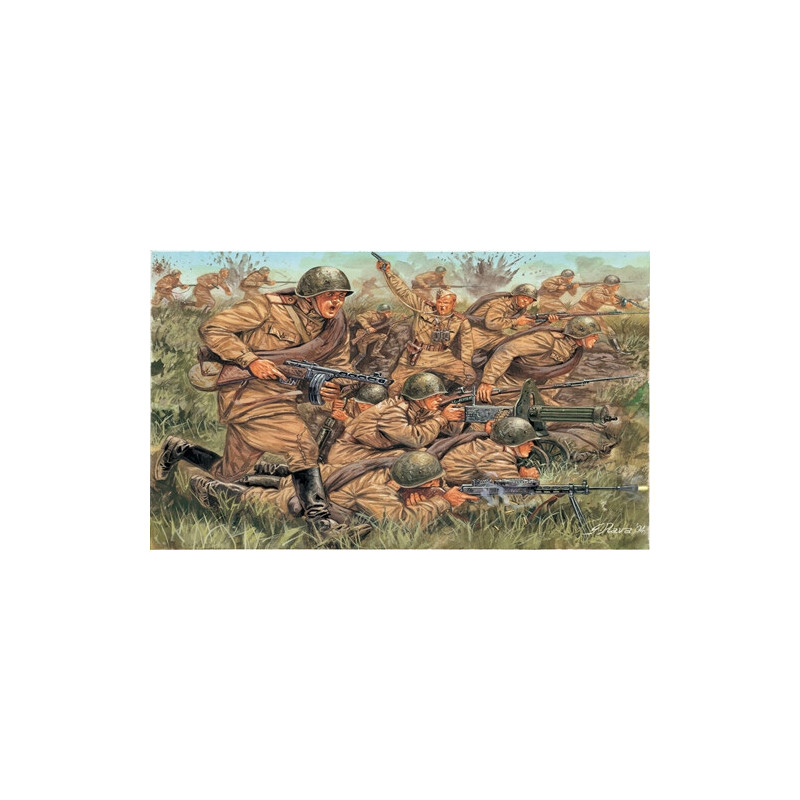 INFANTERIA SOVIETICA (Segunda Guerra Mundial) -Escala 1/72- Italeri 6057 INFANTERIA SOVIETICA (Segunda Guerra Mundial) -Escala 1/72- Italeri 6057