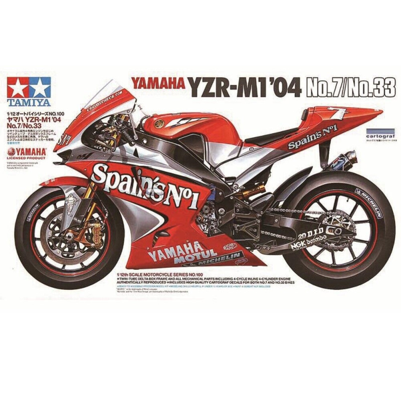 YAMAHA YZR-M1 2004 N7/N33 YAMAHA YZR-M1 2004 N7/N33
