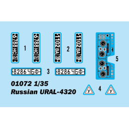 CAMION URAL 4320 -Escala 1/35- Trumpeter 01072 CAMION URAL 4320 -Escala 1/35- Trumpeter 01072