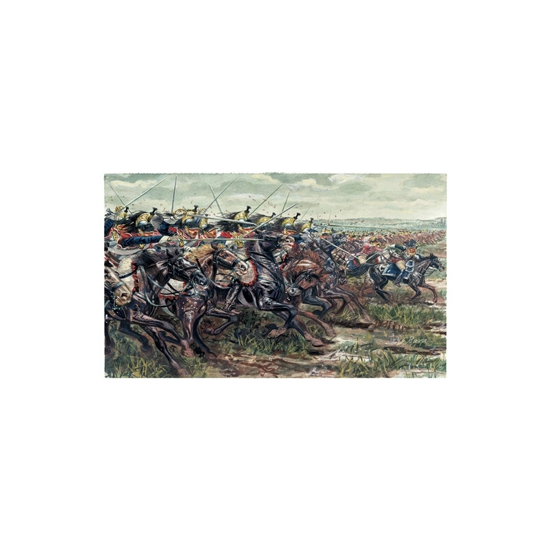 CORACEROS FRANCESES 1.815 ESCALA 1/72 12 MINIATURAS