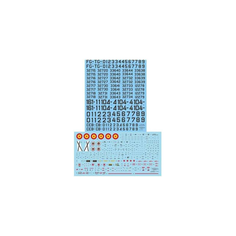 CALCAS F-104 G / TF-104 G (TORREJON) 1/48 - Series Españolas SE2348