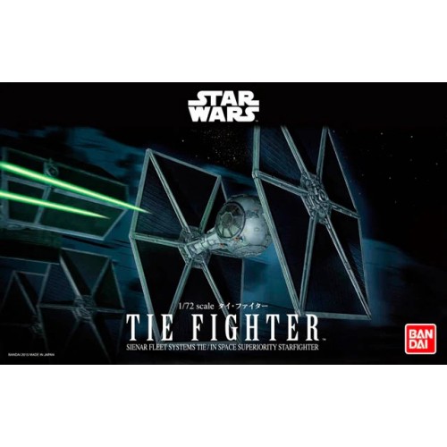 STAR WARS: TIE FIGHTER -Escala 1/72- Bandai 5064104