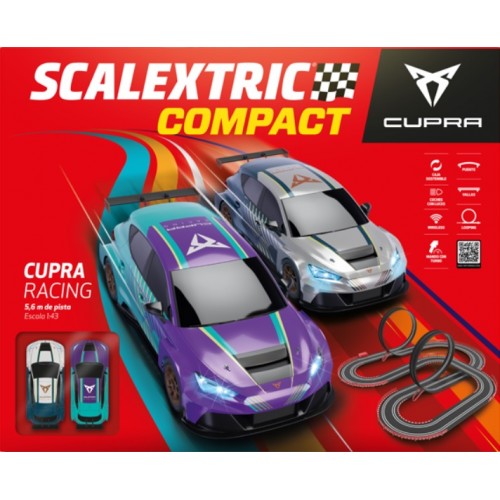 CIRCUITO SCALEXTRIC COMPACT CUPRA RACING - ESCALA 1/43