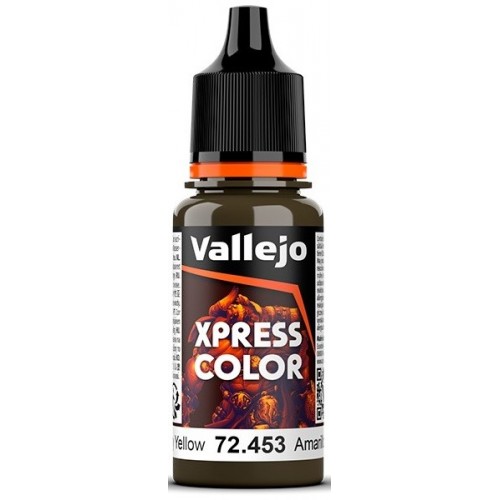 PINTURA Xpress Color AMARILLO MILITAR (18 ml) - Acrylicos Vallejo 72453