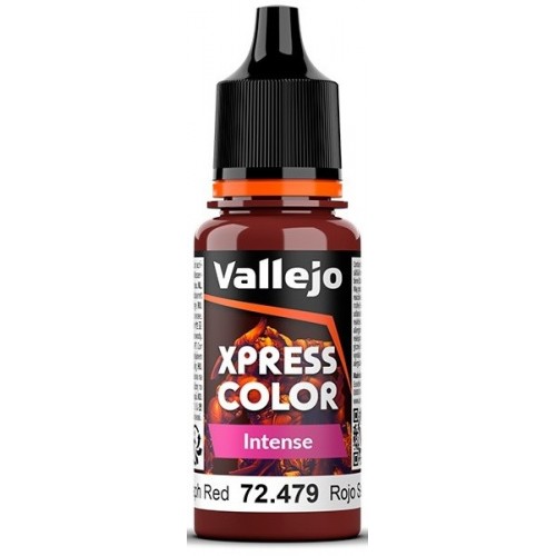 PINTURA Xpress Color Intense ROJO SERAFIN (18 ml) - Acrylicos Vallejo 72479
