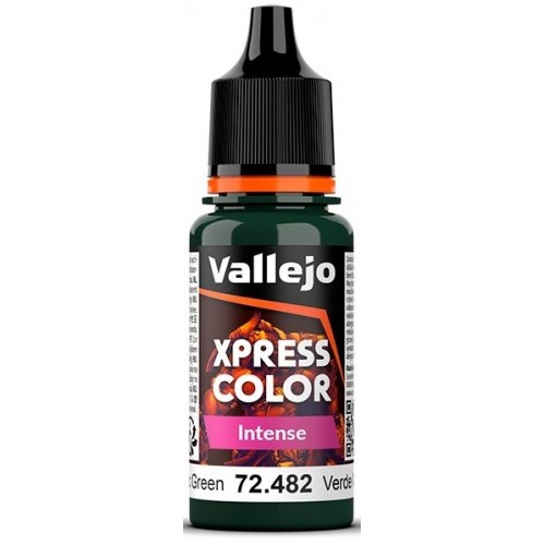 PINTURA Xpress Color Intense VERDE MONASTICO (18 ml) - Acrylicos Vallejo 72482