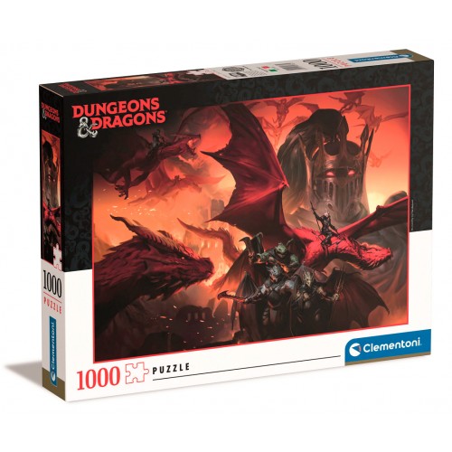 PUZZLE 1000 Pzas Dungeons & Dragons - Clementoni 39733