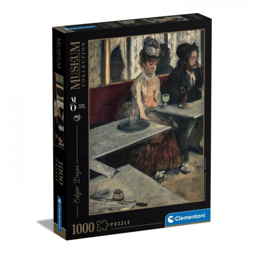 PUZZLE 1000 Pzas DANS UN CAFE, Edgar Degas - Clementoni 39761