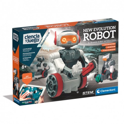ROBOTICS: KIT EVOLUTION ROBOT- Clementoni 55512