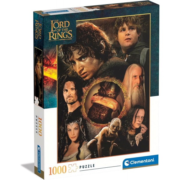 PUZZLE 1000 Pzas THE LORD OF THE RINGS - Clementoni 39737