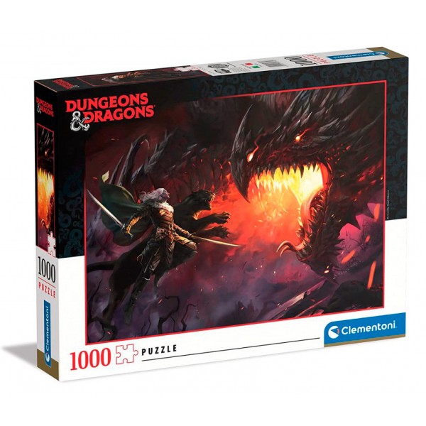 PUZZLE 1000 Pzas Dungeons & Dragons - Clementoni 39735