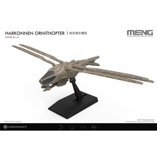 DUNE: Harkonnen Ornithopter -Sin Escala- Meng Model MMS-014