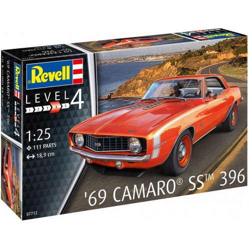 CHEVROLET CAMARO SS 396 (1969) -Escala 1/25- Revell 07712