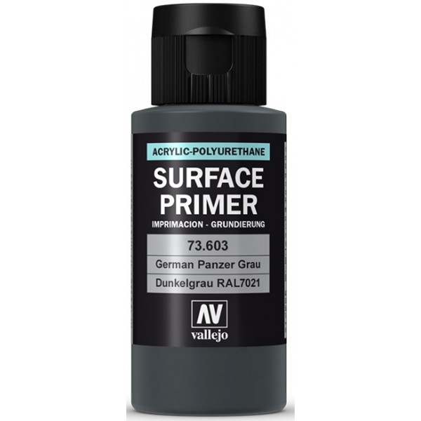 SURFACE PRIMER: GRIS PANZER RAL 7021 (60 ml)