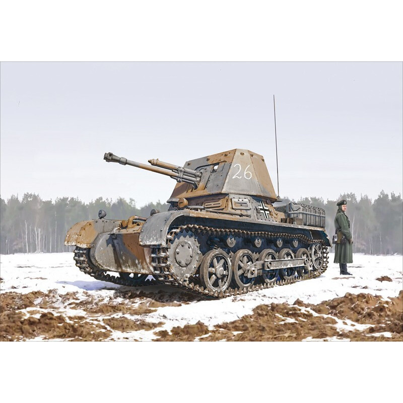 PANZERJAGER I Sd.Kfz. 101 PAK(t) 47 mm -Escala 1/35- Italeri 6577 PANZERJAGER I Sd.Kfz. 101 PAK(t) 47 mm -Escala 1/35- Italeri 6577