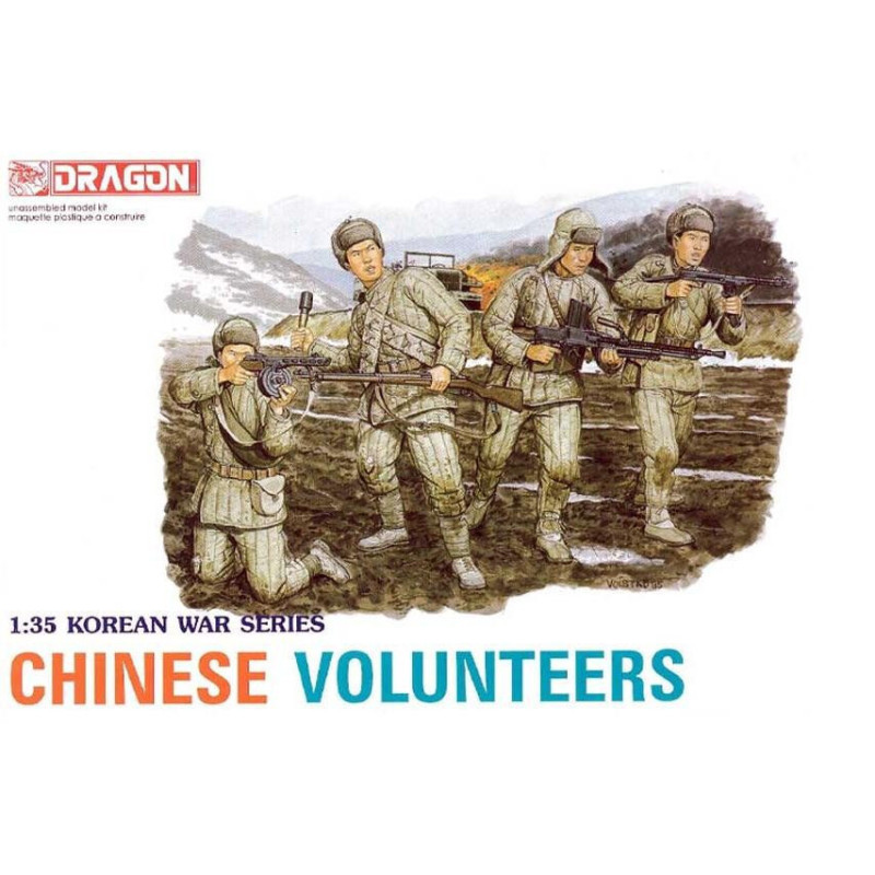 VOLUNTARIOS CHINOS (Guerra de Korea) -Escala 1/35- Dragon 6806 VOLUNTARIOS CHINOS (Guerra de Korea) -Escala 1/35- Dragon 6806