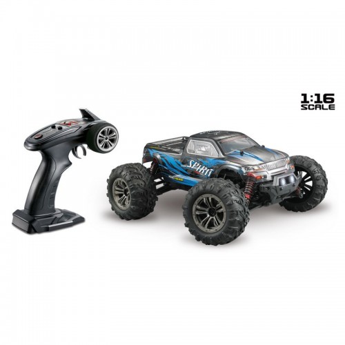 COCHE RC 1:16 High Speed Monster Truck 4WD 2,4GHz Black/Blue ABSIMA 16002