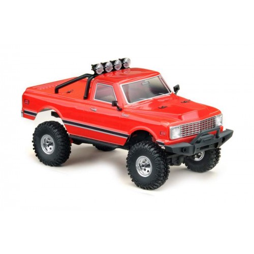 COCHE RC 1:18 Micro Crawler "C10 Pickup* red RTR