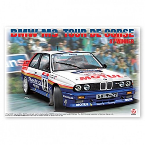 BMW M3 "Tour de Corse 1987" -Escala 1/24- Beemax BX24029