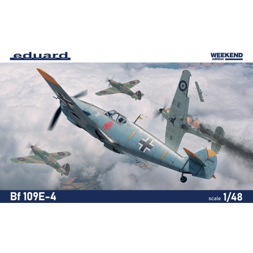 MESSERSCHMITT Bf-109 E4 -Escala 1/48- Eduard 84196