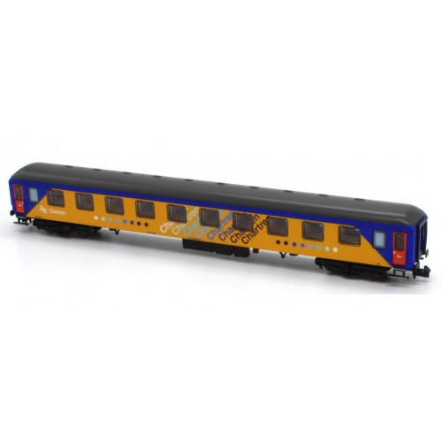 SET COCHES VIAJEROS CHARTREN RENFE (4 unidades) Epoca V -Escala 1/160 - N- MF Train N71019