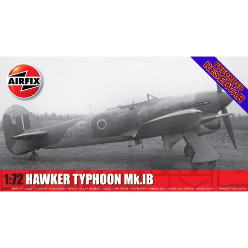 HAWKER TYPHOON MK-I B -Escala 1/72- Airfix A02041B