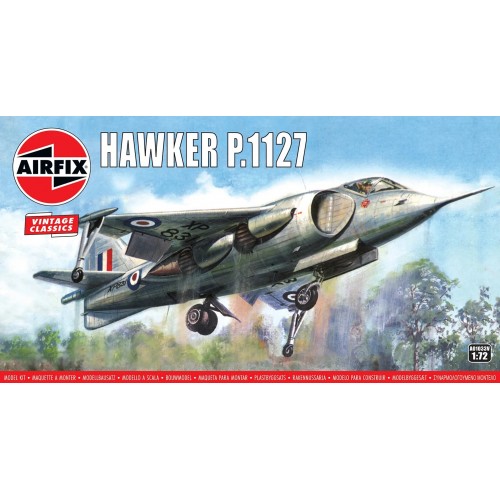 HAWKER P.1127 "Vintage Classic" -Escala 1/72- Airfix A01033V