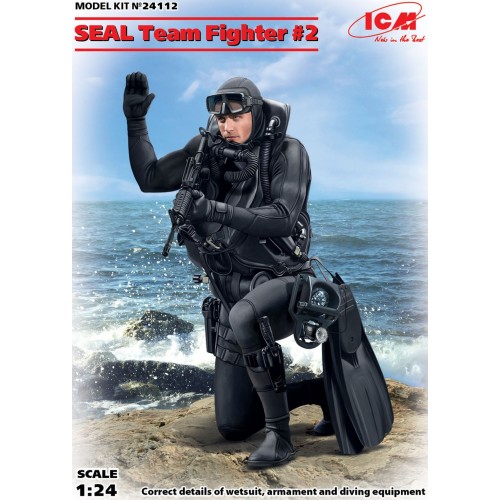 BUZO SEAL TEAM Nº2 -Escala 1/24- ICM 24112