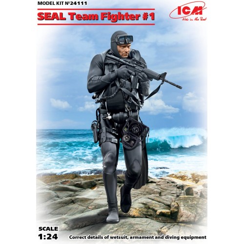 BUZO SEAL TEAM Nº1 -Escala 1/24- ICM 24111