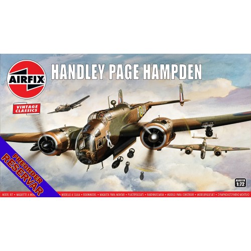 HANDLEY PAGE HAMPDEN MK-II "Vintage Classics" -Escala 1/72- Airfix A04011V
