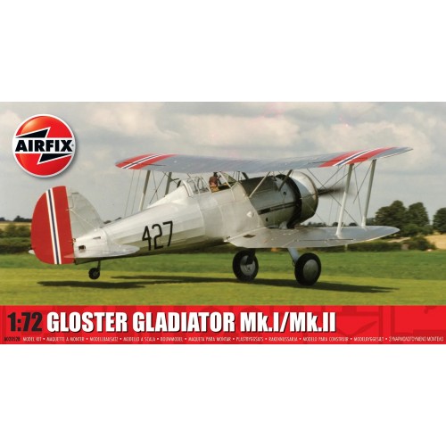 GLOSTER GLADIATOR MK-I / MK-II -Escala 1/72- Airfix A02052B