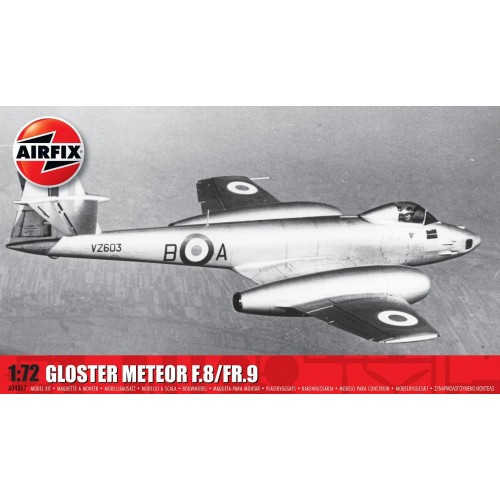 GLOSTER METEOR F.8/FR.9 -Escala 1/72- Airfix A04067