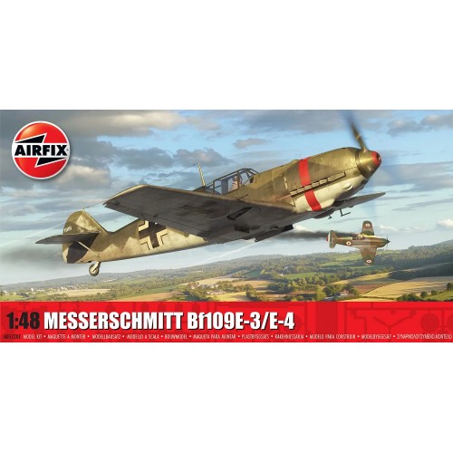 MESSERCHMITT Bf-109 E-3 / E-4 -Escala 1/48- Airfix A05120C