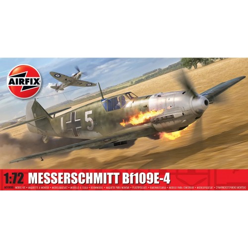 MESSERCHMITT Bf-109 E-4 -Escala 1/72- Airfix A01008B
