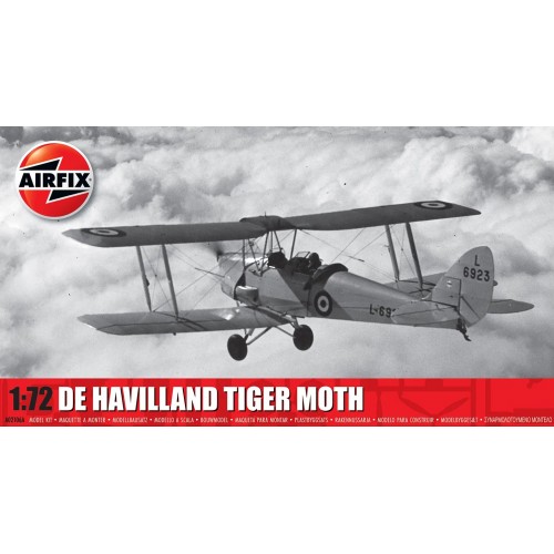de HAVILLAND DH.82 Tiger Moth -Escala 1/72-Aifix A02106A