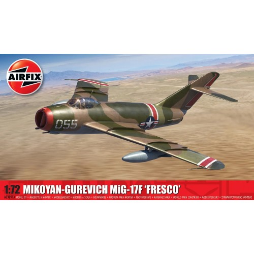 MIKOYAN-GUREVICH MIG-17 F FRESCO -Escala 1/72- Airfix A03091A