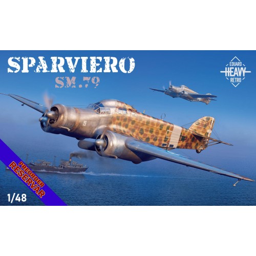 SAVOIA MARCHETI SM-79 SPARVIERO (España) -Escala 1/48- Eduard 11179