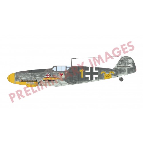 MESSERCHMITT Bf-109 G-2 "Profipack" -Escala 1/72- Eduard 70156