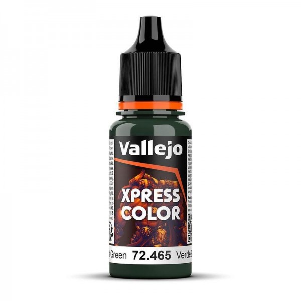 PINTURA Xpress Color VERDE BOSQUE (18 ml) - Acrylicos Vallejo 72465