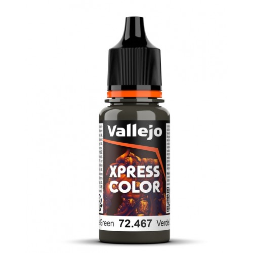 PINTURA Xpress Color VERDE CAMUFLAJE (18 ml) - Acrylicos Vallejo 72467