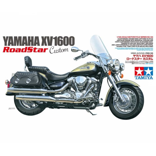 YAMAHA XV1600 RoadStar Custom -Escala 1/12- TAMIYA 14135