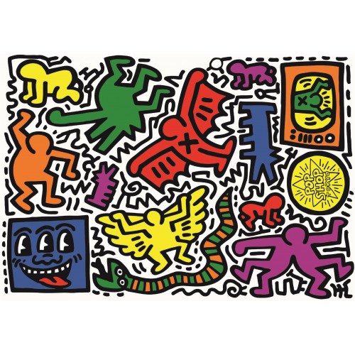 PUZZLE 1000 pzs KEITH HARING - CLEMENTONIC 39756