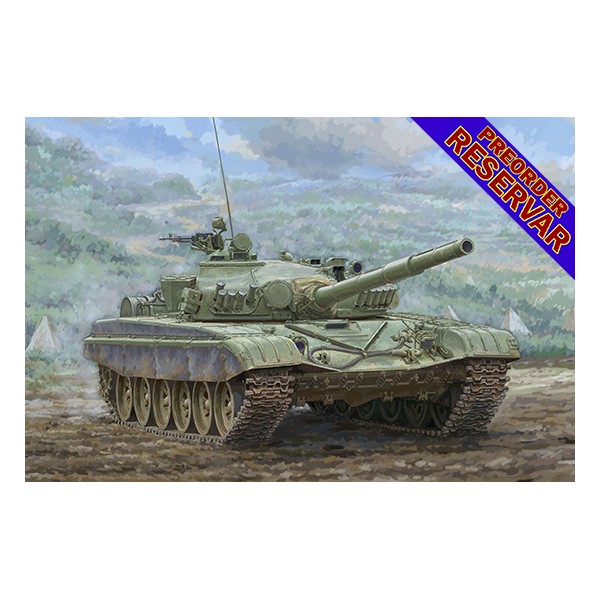 CARRO DE COMBATE T-72M1 -Escala 1/35- Trumpeter 09604 