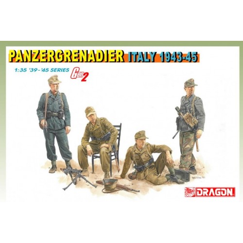 PANZERGRANADEROS ITALIA (1943 - 1945) -Escala 1/35- Dragon Models 6348