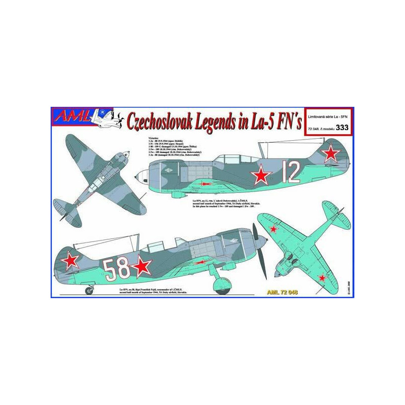 CALCAS LAVOCHKIN La-5 CALCAS LAVOCHKIN La-5