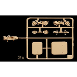 MOTOCICLETAS AFRICA KORPS ESCALA 1/72 10 MINIATURAS